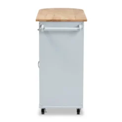 Donnie Wood Kitchen Storage Cart Light Gray/Natural - Baxton Studio 16 Donnie Wood Kitchen Storage Cart Light Gray/Natural - Baxton Studio -Urban Dwell Gear Outlet Store GUEST b71bd80b 3786 43f0 a874 5bab5ad7c979