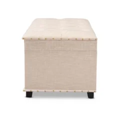 Kyra Fabric Upholstered Storage Trunk Ottoman - Baxton Studio 14 Kyra Fabric Upholstered Storage Trunk Ottoman - Baxton Studio -Urban Dwell Gear Outlet Store GUEST b743cf8e 5de9 4bca a230 e04bff288753