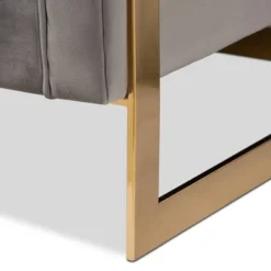 Ambra Velvet Sofa - Baxton Studio -Urban Dwell Gear Outlet Store GUEST b74ad1ea 15b6 4031 b058 eace8a350f7f