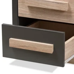 Pandora Modern And Contemporary Two-Tone 2 Drawer Nightstand Dark Gray - Baxton Studio 14 Pandora Modern And Contemporary Two-Tone 2 Drawer Nightstand Dark Gray - Baxton Studio -Urban Dwell Gear Outlet Store GUEST b75eb5bc 94eb 4a4b a660 21ac87b40674
