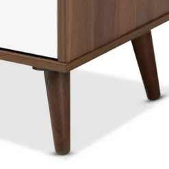 Quinn 2 Door Wood TV Stand For TVs Up To 75" Walnut/White - Baxton Studio 12 Quinn 2 Door Wood TV Stand For TVs Up To 75" Walnut/White - Baxton Studio -Urban Dwell Gear Outlet Store GUEST b8dc56bd 6563 404c 994e 267f4834de07
