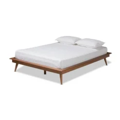 Karine Wood Platform Bed Frame - Baxton Studio -Urban Dwell Gear Outlet Store GUEST ba9d6e66 e5c6 4f4d 86e1 f48df959fe1d