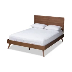 Artemis Walnut Finished Wood Platform Bed Brown - Baxton Studio -Urban Dwell Gear Outlet Store GUEST bd52d7e0 7003 46c0 9441 2ba484ff8d59