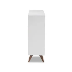 Baxton Studio Pietro Finished Wine Cabinet White/Brown - BaxtonStudio 10 Baxton Studio Pietro Finished Wine Cabinet White/Brown - BaxtonStudio -Urban Dwell Gear Outlet Store GUEST be6f1d30 9b29 49f6 b31d 11bcf321836e