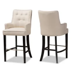 2pc Aldon Upholstered And Wood Bar Stool Set - Baxton Studio 16 2pc Aldon Upholstered And Wood Bar Stool Set - Baxton Studio -Urban Dwell Gear Outlet Store GUEST c0a6a259 5f7d 4c57 851b defecccf4ed4