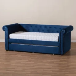 Mabelle Daybed With Trundle - Baxton Studio 16 Mabelle Daybed With Trundle - Baxton Studio -Urban Dwell Gear Outlet Store GUEST c3054ac5 23a0 410c b793 55722567085a