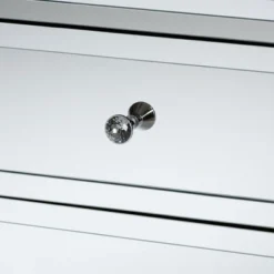 Baxton Studio Lina Mirrored 3 Drawer Nightstand Bedside Table Silver - BaxtonStudio -Urban Dwell Gear Outlet Store GUEST c408a0c0 f304 41bb bcb2 70e73d76e04d