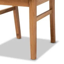 Set Of 2 Idris Fabric Upholstered Rattan Dining Chairs Black/Oak Brown - Baxton Studio 12 Set Of 2 Idris Fabric Upholstered Rattan Dining Chairs Black/Oak Brown - Baxton Studio -Urban Dwell Gear Outlet Store GUEST c5920652 d152 4419 8316 14d7f7ab27b2