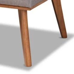 4pc Odessa Mid-Century Modern Fabric Upholstered Wood Dining Nook Set Walnut/Brown - Baxton Studio -Urban Dwell Gear Outlet Store GUEST caa6accc cd97 4dc6 a865 1851b8980e25