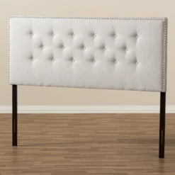 Windsor Modern And Contemporary Fabric Upholstered Headboard Beige - Baxton Studio -Urban Dwell Gear Outlet Store GUEST cb10aa37 9ec6 4404 9d63 e5a817a4cae7