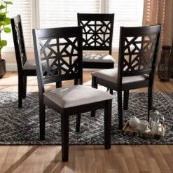 Set Of 4 Jackson Dining Chair - Baxton Studio -Urban Dwell Gear Outlet Store GUEST cb57c83c 52d4 4f0f bf89 5d0f591aba02
