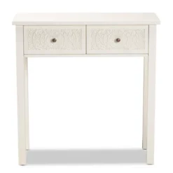 Lambert Wood 2 Drawer Console Table White - Baxton Studio 14 Lambert Wood 2 Drawer Console Table White - Baxton Studio -Urban Dwell Gear Outlet Store GUEST cbd57746 4ab2 457f 8f0d 2c609e589946