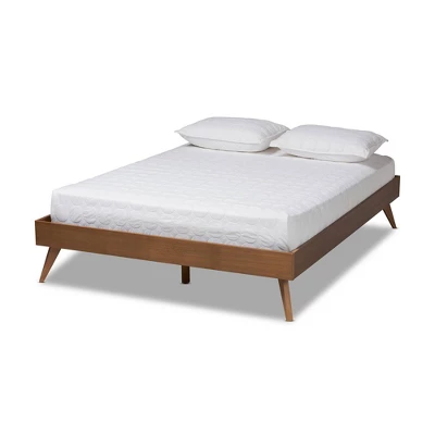 Lissette Wood Platform Bed Frame - Baxton Studio 8 Lissette Wood Platform Bed Frame - Baxton Studio - Image 8