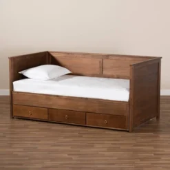 Twin To King Thomas Expandable Daybed With Storage Drawers - Baxton Studio 24 Twin To King Thomas Expandable Daybed With Storage Drawers - Baxton Studio -Urban Dwell Gear Outlet Store GUEST d00d84bd 518b 443f 89e6 a81c3e124efa