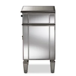 Claudia Hollywood Regency Glamour Style Mirrored Nightstand - Baxton Studio 9 Claudia Hollywood Regency Glamour Style Mirrored Nightstand - Baxton Studio -Urban Dwell Gear Outlet Store GUEST d0b3e27c 313c 49a9 a244 1b83b0eefa80