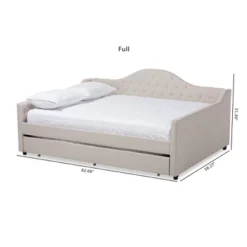 Eliza Daybed With Trundle - Baxton Studio -Urban Dwell Gear Outlet Store GUEST d0e24877 a294 4752 b99c fe8bbe77d619