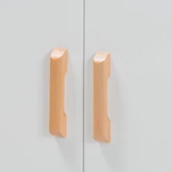 Russell Two-Tone Wood 2 Door Sideboard White/Oak Brown - Baxton Studio -Urban Dwell Gear Outlet Store GUEST d139620c 5152 491e 9962 671fee208502