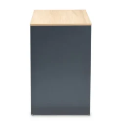 Reed 2 Drawer Wood Computer Desk - Gray/White - Baxton Studio -Urban Dwell Gear Outlet Store GUEST d2a9d6a2 80ff 4f4d 9362 f9806e3b1ef1