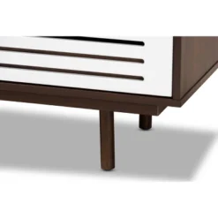 6 Drawer Wood Dresser And Meike Two-Tone Walnut/White - Baxton Studio -Urban Dwell Gear Outlet Store GUEST d52a8a8b 9f45 41b1 908d c7c871933660