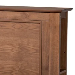 Danielle Wood Platform Storage Bed With Built-In Shelves Ash Walnut - Baxton Studio -Urban Dwell Gear Outlet Store GUEST d53bfaf8 f2b4 468b a723 9016a7ef8395