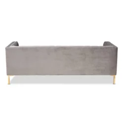 Zanetta Velvet Finished Sofa Gray - Baxton Studio 13 Zanetta Velvet Finished Sofa Gray - Baxton Studio -Urban Dwell Gear Outlet Store GUEST d5e7c130 6c0d 4dad 8fa6 26db7a66c3d2
