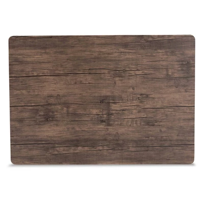 Calder Wood And Metal Dining Table Walnut Brown/Black - Baxton Studio 4 Calder Wood And Metal Dining Table Walnut Brown/Black - Baxton Studio - Image 4