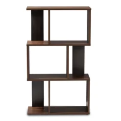 40.2" Legende Finished Display Bookcase Brown/Dark Gray - Baxton Studio -Urban Dwell Gear Outlet Store GUEST d9818455 d0c9 423a 9918 d52c27b7b39b