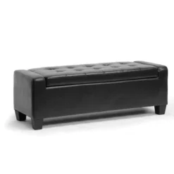 Manchester Ottoman - Baxton Studio -Urban Dwell Gear Outlet Store GUEST db3d5a6c 0419 41d9 9527 cddb8f31b87c