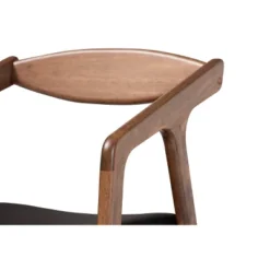 2pc Harland Faux Leather Upholstered And Wood Dining Chair Set - Baxton Studio -Urban Dwell Gear Outlet Store GUEST dd234472 1201 410c 8c63 a3719a79c8b9