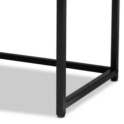 Ardon Bohemian Wood And Metal 2 Door Storage Cabinet With Rattan Light Brown/Black - Baxton Studio -Urban Dwell Gear Outlet Store GUEST debb6005 ea2e 447f 99bd 7d1e404813f3