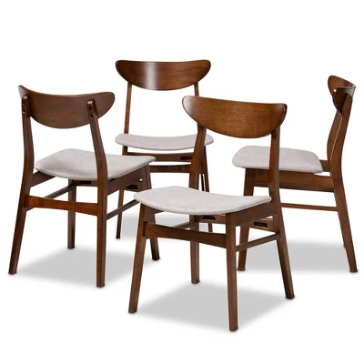 Set Of 4 Parlin Dining Chair - Baxton Studio 7 Set Of 4 Parlin Dining Chair - Baxton Studio - Image 7