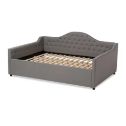 Queen Eliza Daybed Gray - Baxton Studio -Urban Dwell Gear Outlet Store GUEST e2741bc9 c5d2 4dbc a095 7576ccaebcbf