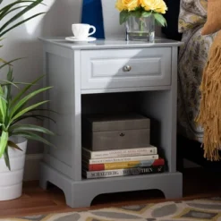 1 Drawer Chase Wood Nightstand - Baxton Studio -Urban Dwell Gear Outlet Store GUEST e3bdf68c e2b0 4ce9 b016 6cbbe21fc7e6
