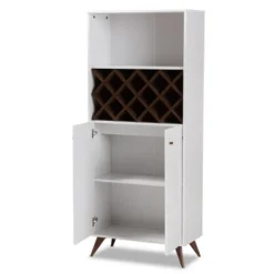 Baxton Studio Serafino And Walnut Finished Wood Wine Cabinet White/Brown - BaxtonStudio 15 Baxton Studio Serafino And Walnut Finished Wood Wine Cabinet White/Brown - BaxtonStudio -Urban Dwell Gear Outlet Store GUEST e3ea39ec 694b 4bbd 9e05 46dcb334a779