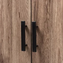 73" 2 Door Arend Two-Tone Wood Bookshelf Brown - Baxton Studio -Urban Dwell Gear Outlet Store GUEST e41abfe8 cb45 46ca bd5d 48a89efc9f60