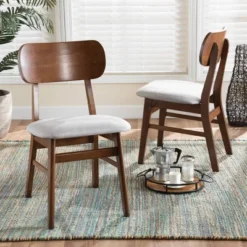 2pc Euclid Wood Dining Chair Set - Baxton Studio 13 2pc Euclid Wood Dining Chair Set - Baxton Studio -Urban Dwell Gear Outlet Store GUEST e4ba7e22 da3f 4bb3 bd71 8588c995ab2e