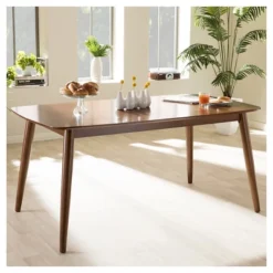 6pc Dining Set Flora Mid-Century Modern Finishing Wood Light Gray/Medium Brown - Baxton Studio 5 6pc Dining Set Flora Mid-Century Modern Finishing Wood Light Gray/Medium Brown - Baxton Studio -Urban Dwell Gear Outlet Store GUEST e5c39caf f4df 4de6 b783 4ec7b2dfadf2