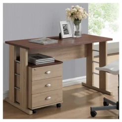 Woodrow Writing Desk - Baxton Studio -Urban Dwell Gear Outlet Store GUEST e75af85b 49f2 40e4 a140 eb59f7381292