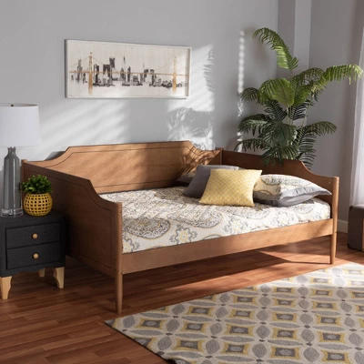 Full Alya Wood Daybed - Baxton Studio 5 Full Alya Wood Daybed - Baxton Studio - Image 5