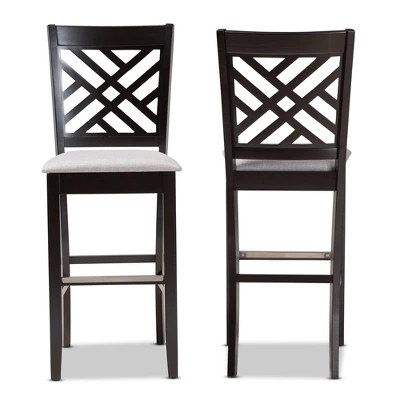 Set Of 2 Jason Barstool - Baxton Studio 1 Set Of 2 Jason Barstool - Baxton Studio