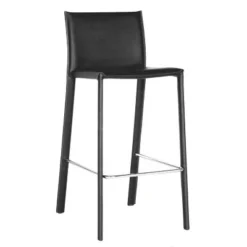 Set Of 2 Crawford Leather Counter Height Stools - Baxton Studio -Urban Dwell Gear Outlet Store GUEST ea08401c 538c 48b4 8df3 8efcce39afd2