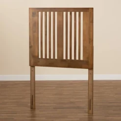 Twin Harena Wood Headboard Walnut - Baxton Studio -Urban Dwell Gear Outlet Store GUEST eaaa1c3e 43ac 44d5 8d1b 51abe5a30104