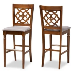 Set Of 2 Alexandra Barstool - Baxton Studio -Urban Dwell Gear Outlet Store GUEST eabc930b 8b83 4e92 9122 9a0f8df70b50