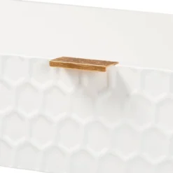 Galia Wood And Metal 1 Drawer Console Table White/Gold - Baxton Studio -Urban Dwell Gear Outlet Store GUEST ec2020db a5fb 4398 8616 0e7b8ab63395