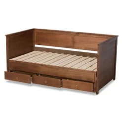 Twin To King Thomas Expandable Daybed With Storage Drawers - Baxton Studio 19 Twin To King Thomas Expandable Daybed With Storage Drawers - Baxton Studio -Urban Dwell Gear Outlet Store GUEST ec7b01b8 071b 4d5e 87fb 4bdbebeaf344