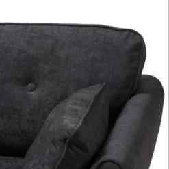 Miranda Mid-Century Modern Fabric Upholstered Sofa Dark Gray - Baxton Studio -Urban Dwell Gear Outlet Store GUEST ecc5f472 55b9 41bd 8700 5e6db87e39a5