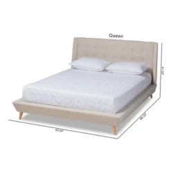 Naya Platform Bed - Baxton Studio 13 Naya Platform Bed - Baxton Studio -Urban Dwell Gear Outlet Store GUEST eed7334c 2e9e 4c18 8a2d 8c61b4613836