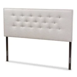 Windsor Modern And Contemporary Fabric Upholstered Headboard Beige - Baxton Studio -Urban Dwell Gear Outlet Store GUEST ef928733 f236 4c20 b401 4738eb848019