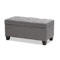 Michaela Modern And Contemporary Fabric Upholstered Storage Ottoman - Baxton Studio 24 Michaela Modern And Contemporary Fabric Upholstered Storage Ottoman - Baxton Studio -Urban Dwell Gear Outlet Store GUEST f01cfd20 dd45 47f3 b6a0 92351a298838