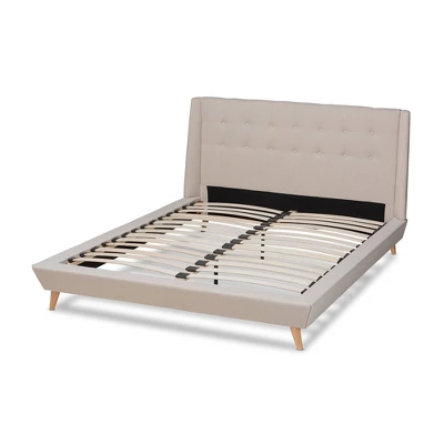 Naya Platform Bed - Baxton Studio 7 Naya Platform Bed - Baxton Studio - Image 7